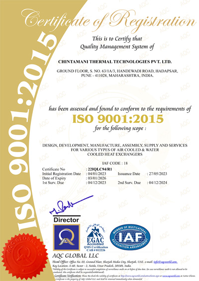 iso certificate